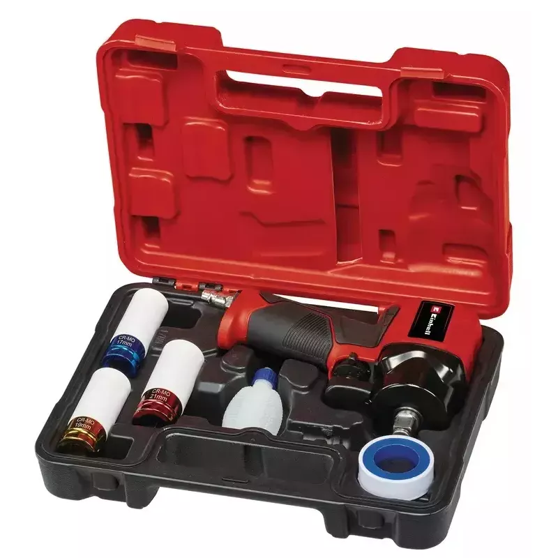 Air ratchet wrench Einhell TC-PW 610 9000 RPM 610 N⋅m Black Red