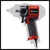 Air ratchet wrench Einhell TC-PW 610 9000 RPM 610 N⋅m Black Red