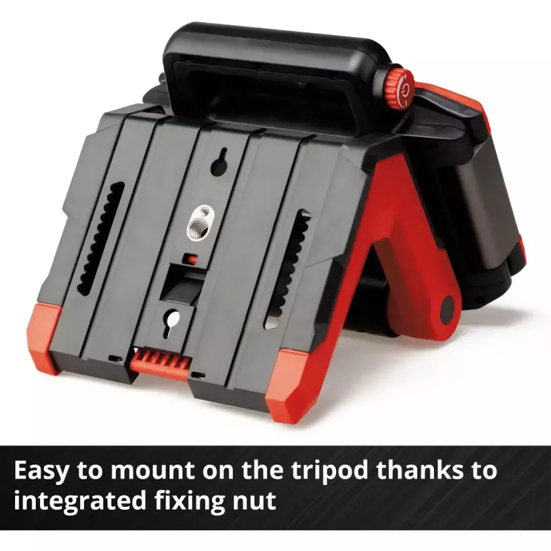 Cordless Lamp EINHELL TP-CL 18/3000 Li Set Solo — rechargeable work light, red, sold without battery and charger