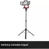 Cordless Lamp EINHELL TP-CL 18/3000 Li Set Solo — rechargeable work light, red, sold without battery and charger