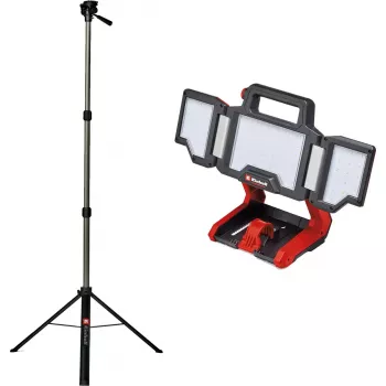 Cordless Lamp EINHELL TP-CL 18/3000 Li Set Solo — rechargeable work light, red, sold without battery and charger
