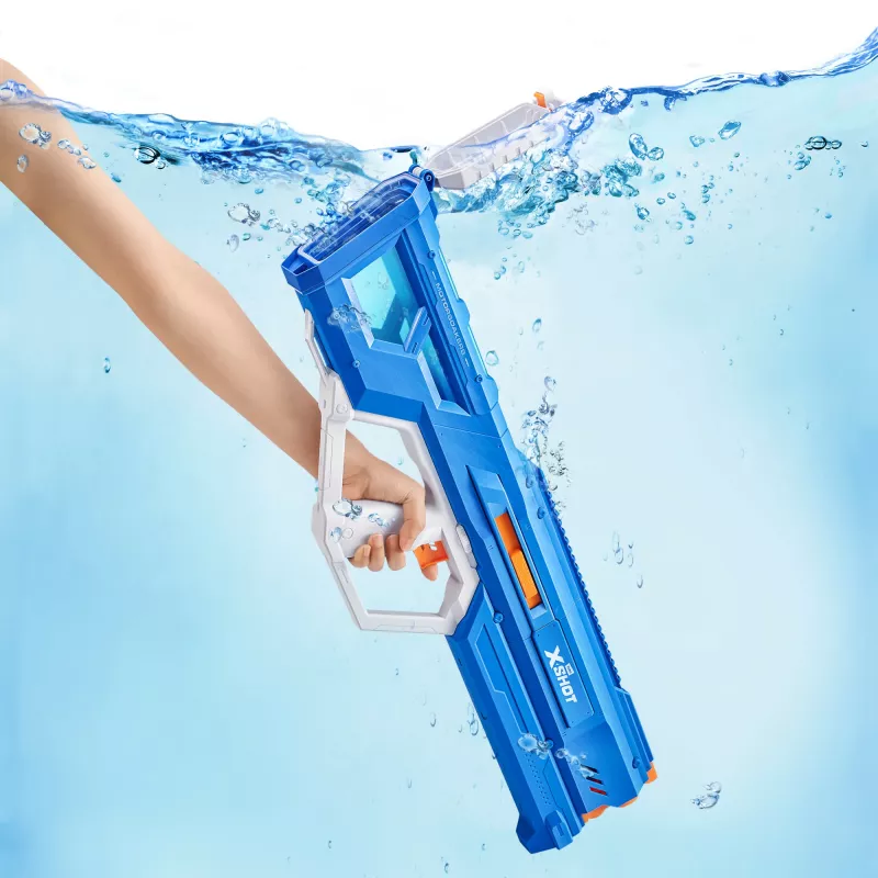 Zuru water blaster Mega Pulse Motor Soaker XSHOT — battery-powered motorized water blaster (model 118159)