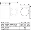 Gorenje WPNEI84A1TS washing machine Front-load 8 kg 1400 RPM White