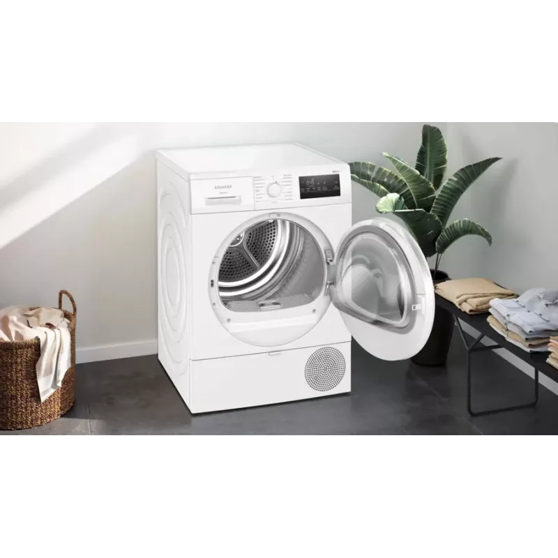 Siemens iQ300 WT45HVA4 tumble dryer Freestanding Front-load 8 kg White