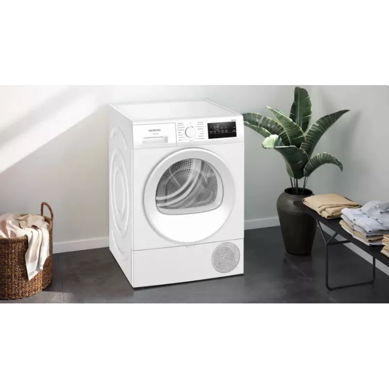 Siemens iQ300 WT45HVA4 tumble dryer Freestanding Front-load 8 kg White