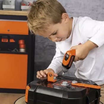 Children's Tool Case Simba-Dickie Smoby Black+Decker play tool kit