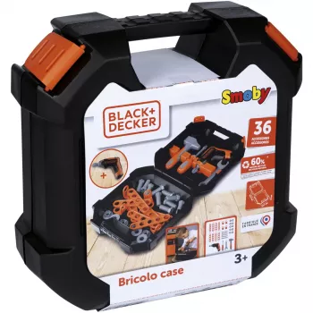 Children's Tool Case Simba-Dickie Smoby Black+Decker play tool kit