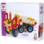 Construction toy set Simba-Dickie Eichhorn Constructor Trucks — 135 pieces, vehicle and block elements for building