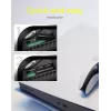 Heatsink ICY BOX IB-M2HS-PS5 for PlayStation 5 Black 27mm x 76mm x 9mm