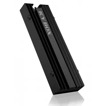Heatsink ICY BOX IB-M2HS-PS5 for PlayStation 5 Black 27mm x 76mm x 9mm
