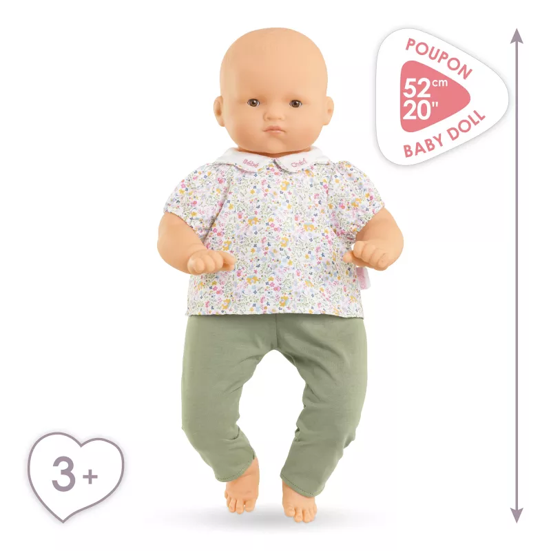 Baby doll Simba‑Dickie Mon Grand Poupon Chéri — Corolle style, lifelike baby doll