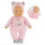 Soft toy bear Simba‑Dickie Corolle Mon Doudou Corolle Sweetheart pink — comfort plush doll