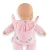 Soft toy bear Simba‑Dickie Corolle Mon Doudou Corolle Sweetheart pink — comfort plush doll
