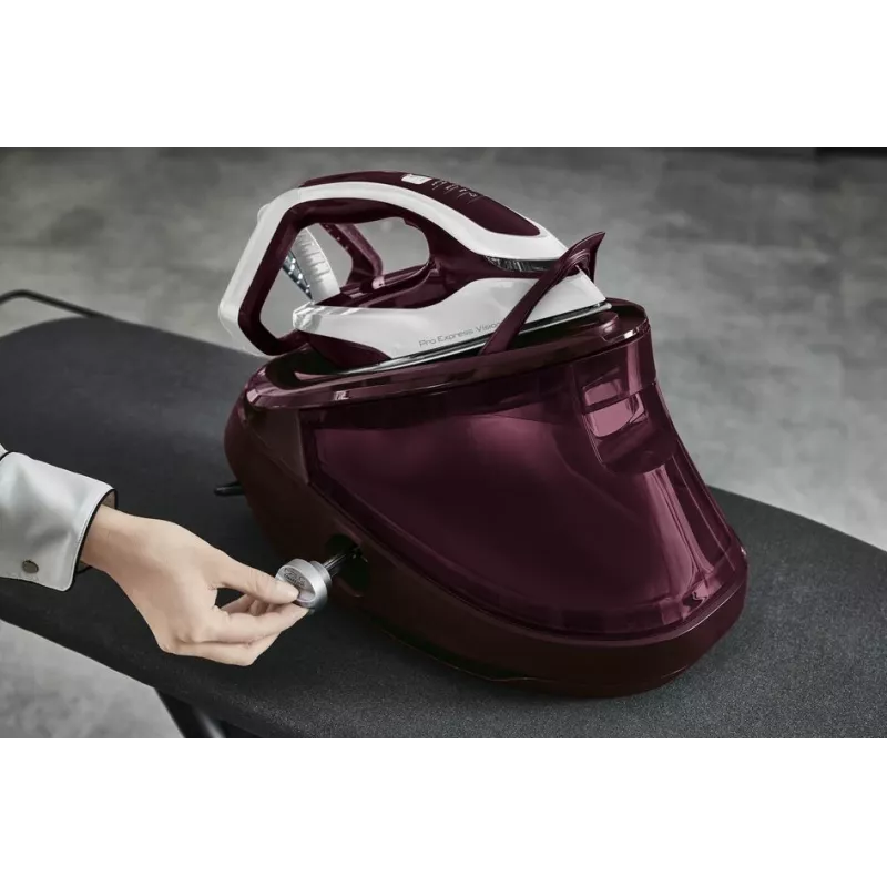 Tefal Pro Express Vision GV9810 3000 W 1.1 L Durilium AirGlide Autoclean soleplate Red, White