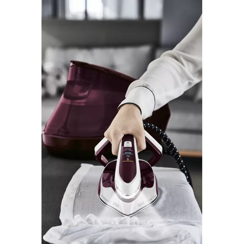 Tefal Pro Express Vision GV9810 3000 W 1.1 L Durilium AirGlide Autoclean soleplate Red, White
