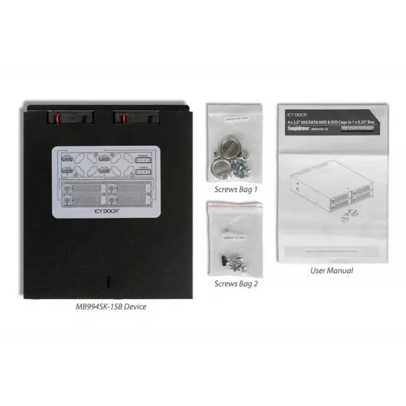 Drive Bay Panel Icy Dock MB994SK-1B