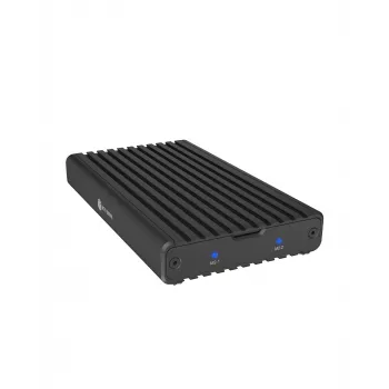 ICY BOX IB-2817M-C32 SSD enclosure Black M.2