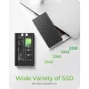 ICY BOX IB-2817M-C32 SSD enclosure Black M.2