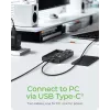 ICY BOX IB-2817M-C32 SSD enclosure Black M.2