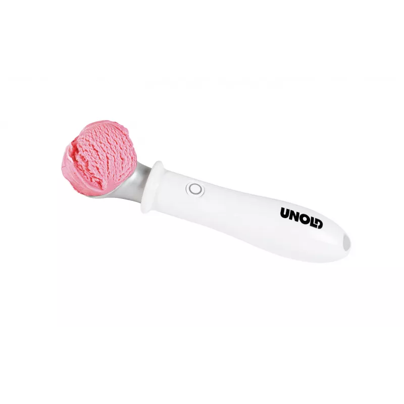 Disher scoop Unold 488990 4 mm Stainless steel Plastic White