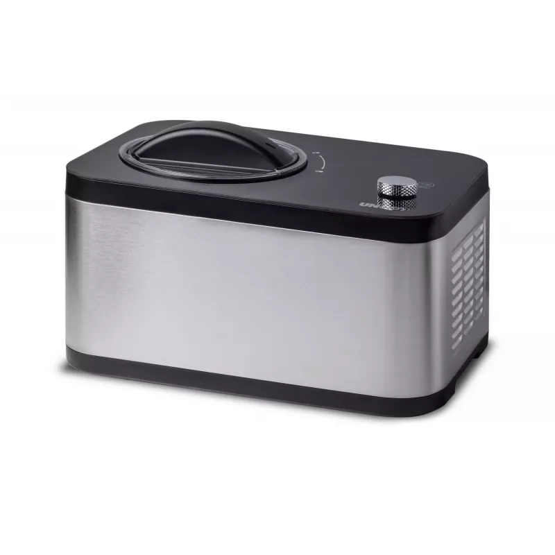 Unold 48826 Eismaschine & Joghurtbereiter EVA Compressor ice cream maker 1.5 L 120 W Black, Stainless steel