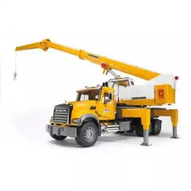 Crane Truck BRUDER MACK Granite Liebherr
