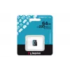 Kingston Technology 64GB microSDXC Canvas Go Plus Gen4 200R A2 U3 Single Pack w/o ADP
