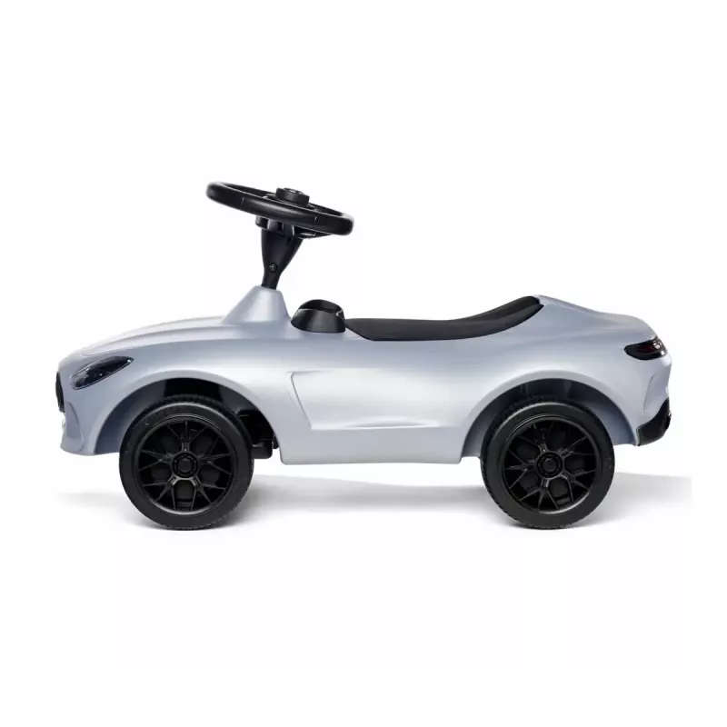 Ride-on car Simba-Dickie BIG Mercedes-AMG GT in silver/black – children's push/pedal vehicle