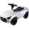 Ride-on car Simba-Dickie BIG Mercedes-AMG GT in silver/black – children's push/pedal vehicle