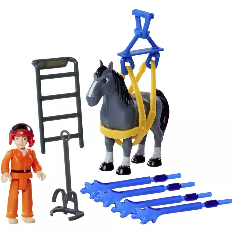 Toy vehicle Simba‑Dickie Fireman Sam Fire Swift rescue plane model 109252615, children's play aircraft