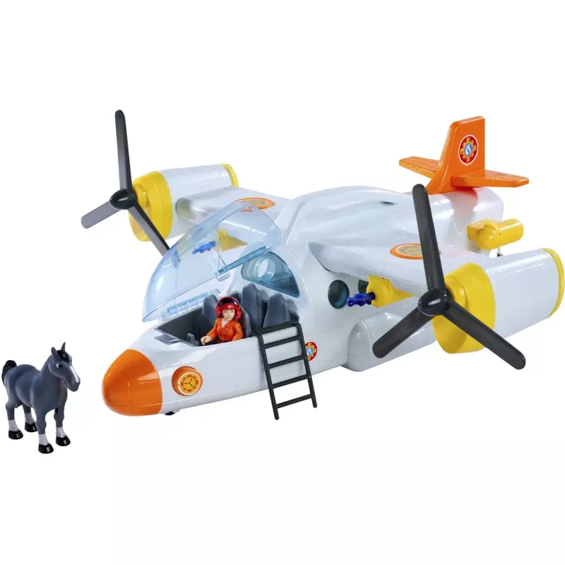 Toy vehicle Simba‑Dickie Fireman Sam Fire Swift rescue plane model 109252615, children's play aircraft