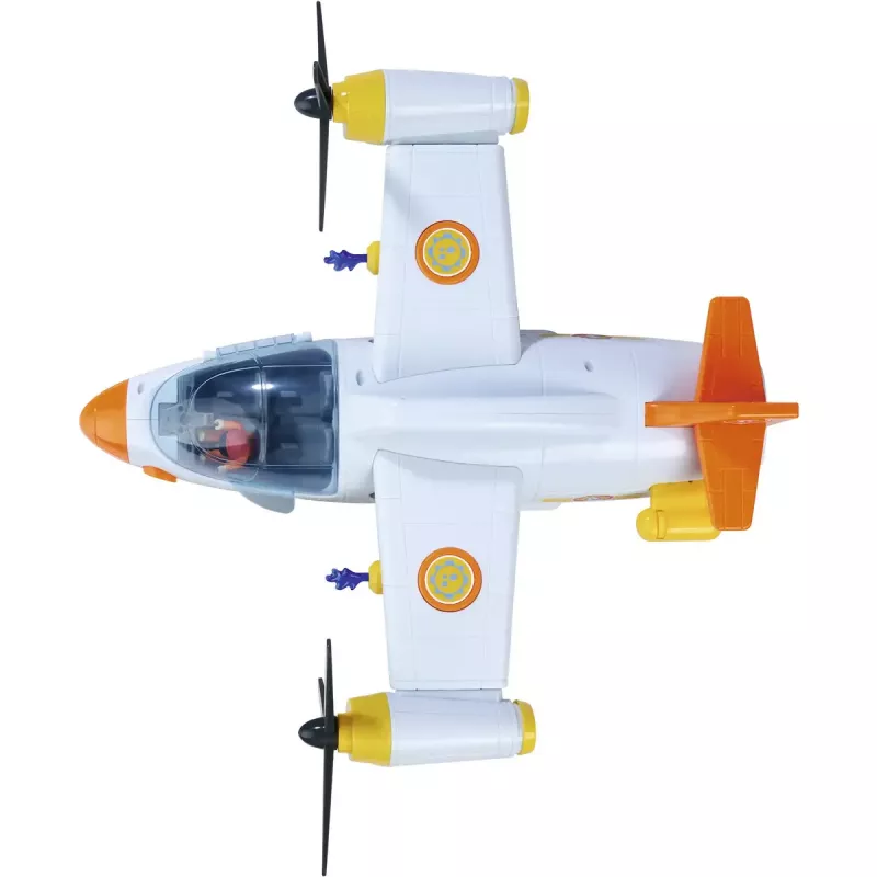 Toy vehicle Simba‑Dickie Fireman Sam Fire Swift rescue plane model 109252615, children's play aircraft