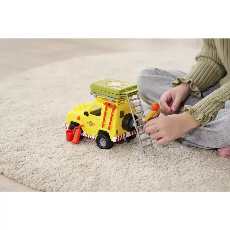 Toy off-road vehicle Simba‑Dickie Fireman Sam with roof tent — model 109252653, playset
