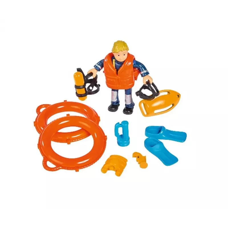 Toy boat Simba-Dickie Fireman Sam Neptune Boat with Figure — play vehicle