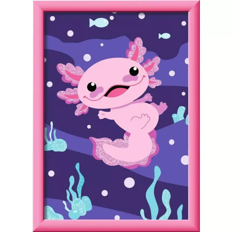 Painting kit Ravensburger CreArt — Axolotl (art kit) by Ravensburger