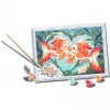 Painting kit Ravensburger CreArt — Fish in Love (model 23998) — acrylic paint-by-numbers set
