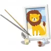 Painting kit Ravensburger CreArt Little Lion – children's paint-by-numbers set