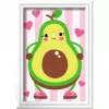 Painting kit Ravensburger CreArt — Avocado (design motif)