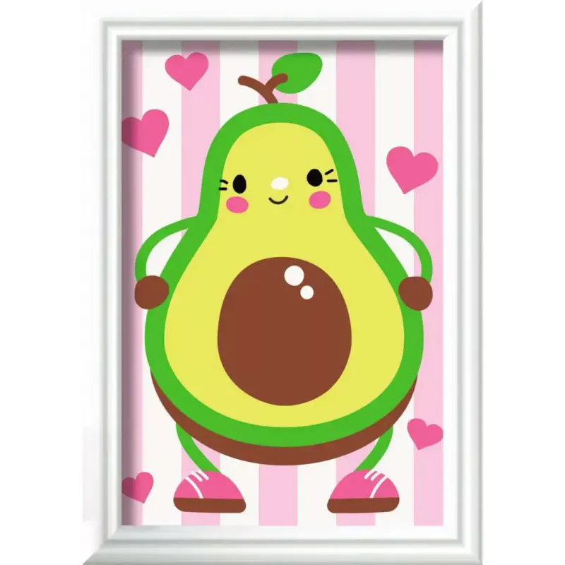 Painting kit Ravensburger CreArt — Avocado (design motif)