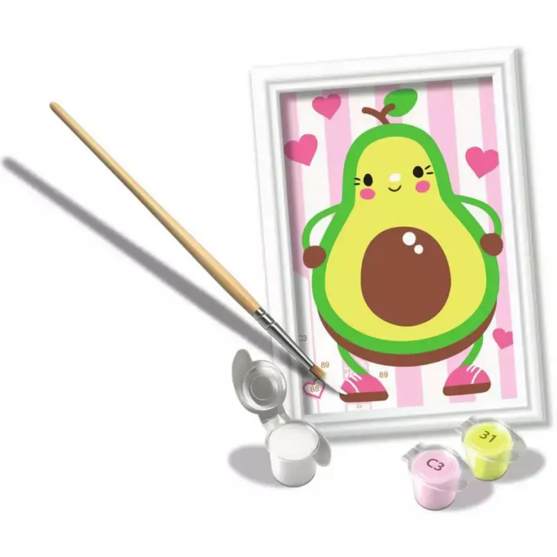 Painting kit Ravensburger CreArt — Avocado (design motif)