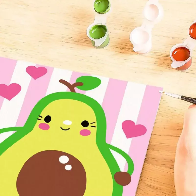 Painting kit Ravensburger CreArt — Avocado (design motif)