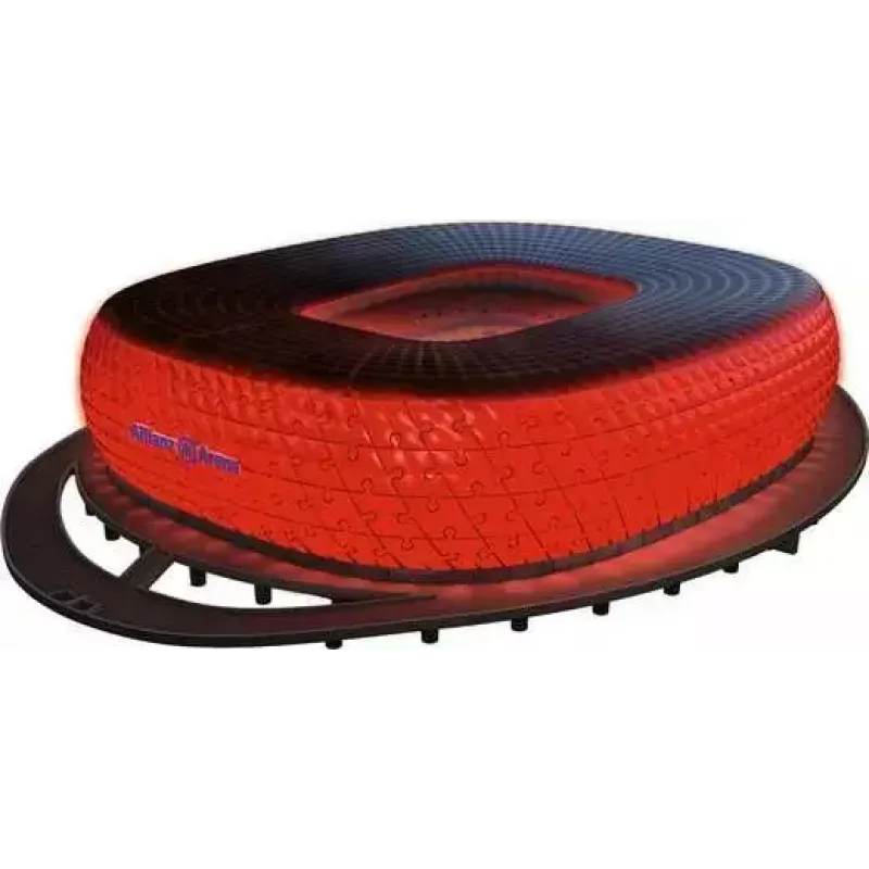 3D Puzzle Ravensburger Iconics Allianz Arena with light, 216 pieces