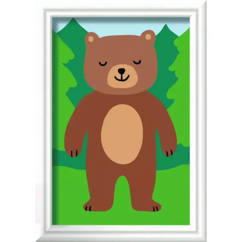 Painting kit Ravensburger CreArt — Little Bear by Ravensburger (model 23987) painting set