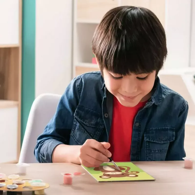 Ravensburger CreArt painting kit Little Monkey – children's creative paint set