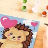 Paint-by-number kit Ravensburger CreArt Hearty Hedgehog (model 25883) — painting set