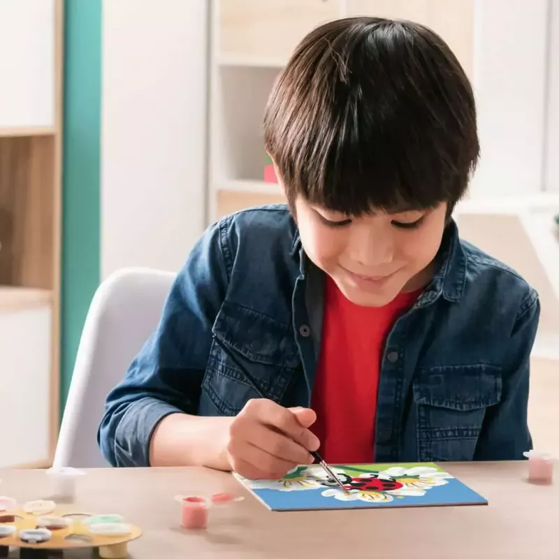 Ravensburger CreArt painting kit – ladybug motif, craft painting set