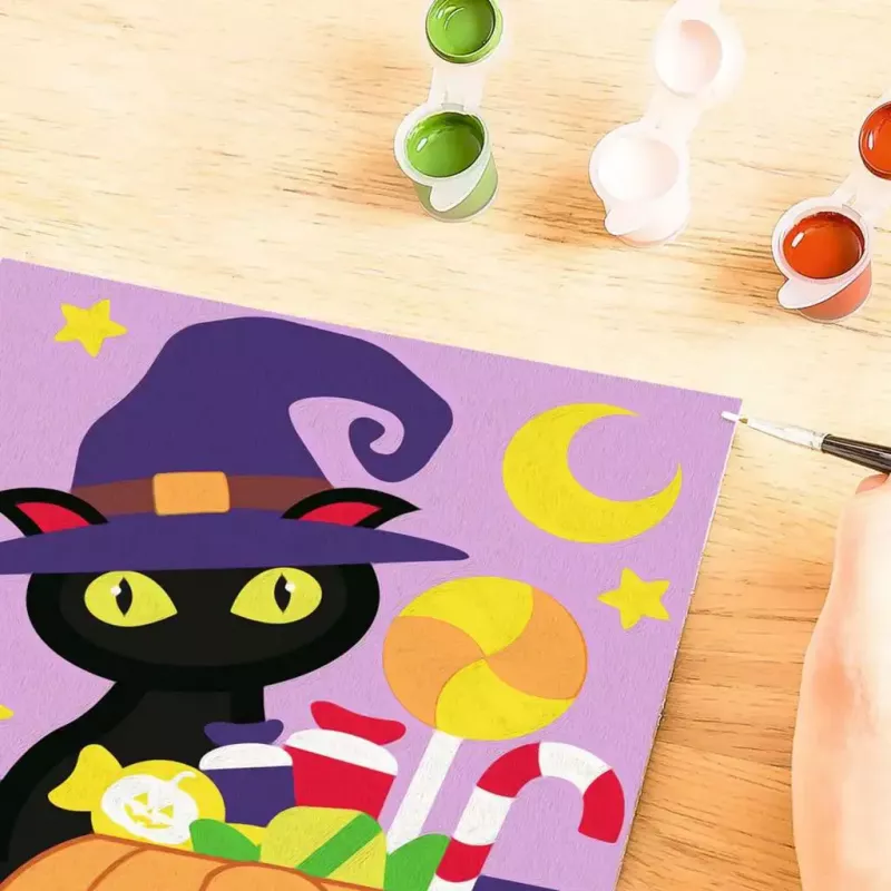 Ravensburger CreArt painting set — “Trick or Treating” (children’s themed painting kit)