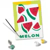 Paint-by-number kit Ravensburger CreArt – Melons (design), Ravensburger 25516