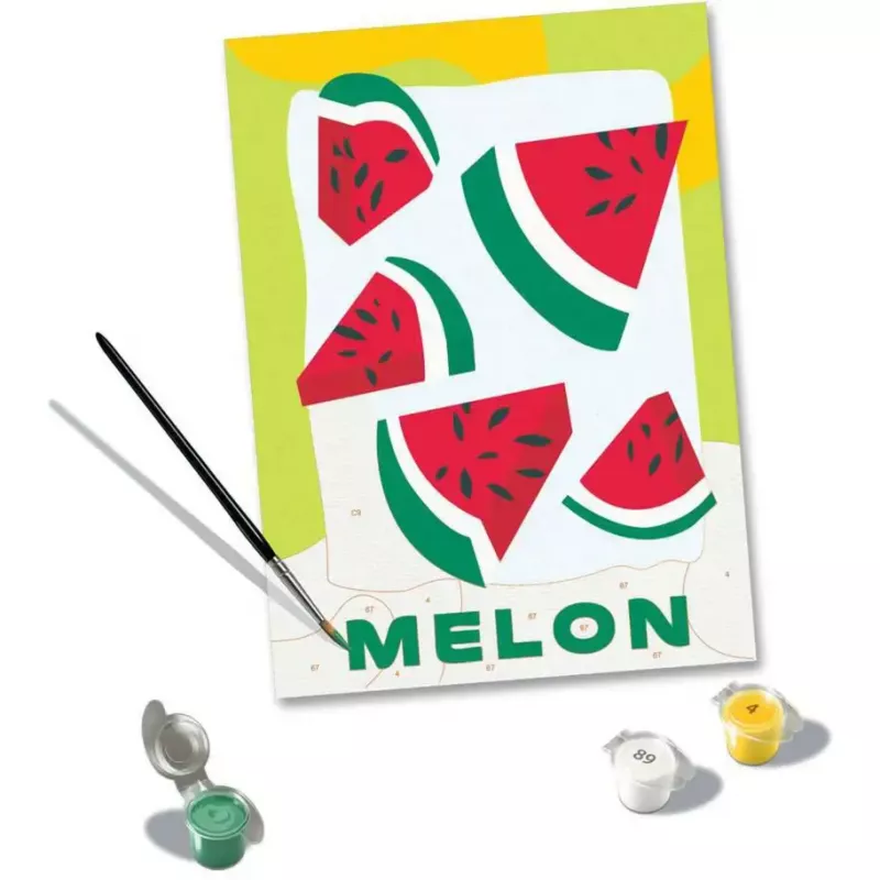 Paint-by-number kit Ravensburger CreArt – Melons (design), Ravensburger 25516