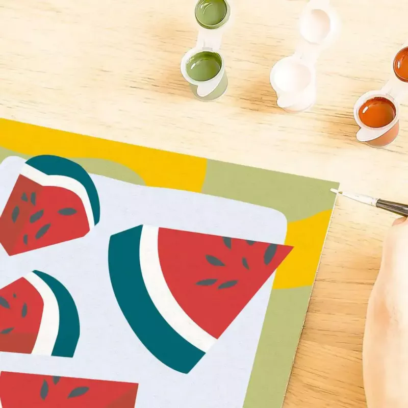 Paint-by-number kit Ravensburger CreArt – Melons (design), Ravensburger 25516